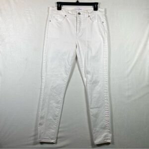 Loft White Skinny Slim Pockets Denim Jeans Size 29